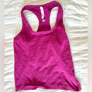 SOLD- lululemon swiftly tech racer back tanktop
